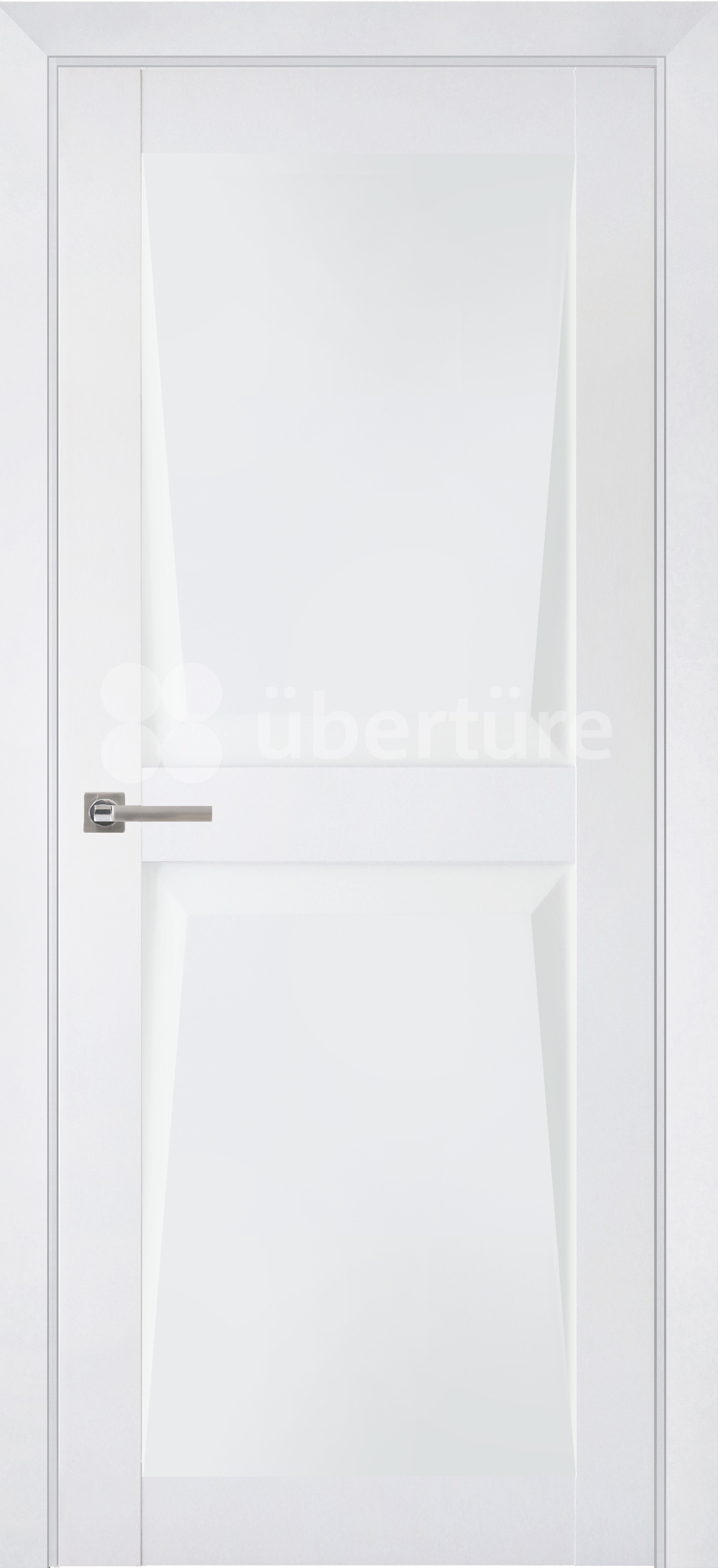Дверь ПДГ103 бархат белый Глухая Soft-Touch Perfecto Uberture