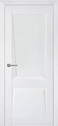 Дверь ПДО106 Перфекто бархат белый стекло Uberture