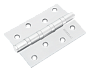 Петля 4BB MS100Х70Х2.5 БЕЛЫЙ Morelli