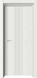 Дверь L23 Snow Глухая Soft-Touch Luks'e-2 Good