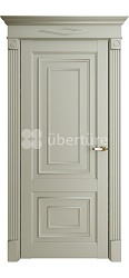 Дверь 62002 Флоренция серена светло-серый глухая Uberture