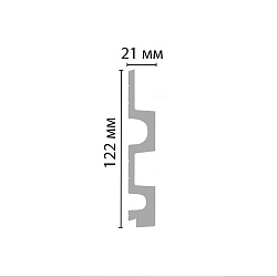 3D Стеновая панель окрашенный D302-1633 Eco Line  Decomaster