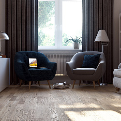 Паркетная доска ДУБ URANIUM Classic POLARWOOD