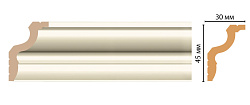Плинтус потолочный окрашенный D148-61 Decomaster
