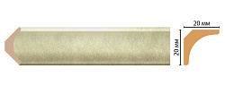 Плинтус потолочный окрашенный D133-373 Decomaster