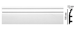 Плинтус под покраску D232 ECO LINE Decomaster