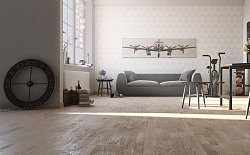 Паркетная доска ДУБ TUNDRA WHITE MATT Classic POLARWOOD 30111781A4001124