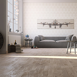 Паркетная доска ДУБ TUNDRA WHITE MATT Classic POLARWOOD 30111781A4001124