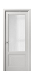 Дверь UN02V cream Стекло матовое эмаль Unica Океан