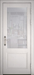 Дверь 40004 Версаль ясень перламутр стекло Uberture
