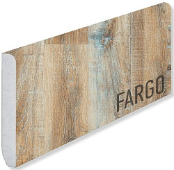 Плинтус кварц винил Дуб Карамельный Comfort FARGO