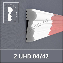 Молдинг под покраску 2 UHD 04/42 UHD POLYMER Solid