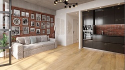 SPC-ламинат замковая Дуб Медовый Premium XL ABA ALPINE FLOOR ECO 7-16