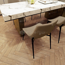 Ламинат Дуб Тироль Herringbone 10 ALPINE FLOOR ORIGINAL LF107-07