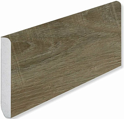 Плинтус кварц винил Дуб Кальвадос Herringbone, Parquet FARGO