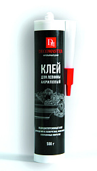 Клей монтажный PU500, акриловый,(-20°С) 500гр Decomaster