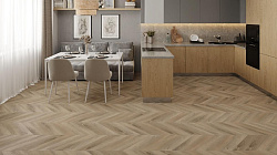 ПВХ-плитка клеевая Дуб Синистра Chevron LVT ALPINE FLOOR ECO 20-6