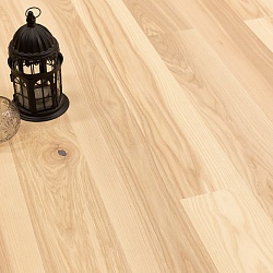 Паркетная доска ЯСЕНЬ PREMIUM 138 ROYAL WHITE  Elegance POLARWOOD 10313137A2018124