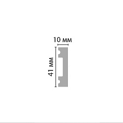 Плинтус окрашенный D162-438 ECO LINE Decomaster