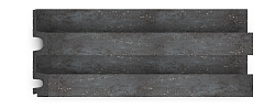 3D Стеновая панель окрашенный D302-1632G Eco Line  Decomaster