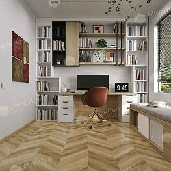 SPC-ламинат замковая Grazioso Chevron ALPINE FLOOR ЕСО 18-17