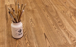 Паркетная доска ЯСЕНЬ PREMIUM 138 ROYAL BROWN Elegance POLARWOOD