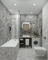 Керамогранит Thor серый 6260-0220 GLOBAL TILE