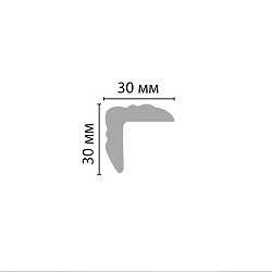 Молдинг под покраску 96205F Decomaster