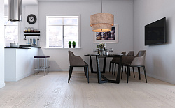 Паркетная доска ЯСЕНЬ RICOTTA MATT  Classic POLARWOOD 30313181A4095124