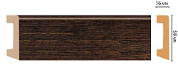 Плинтус окрашенный D234-966 ECO LINE Decomaster