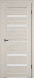Дверь Atum Pro 26 Scansom Oak Стекло белое экошпон Atum Pro ВФД