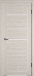 Дверь Atum Pro 27 Scansom Oak Стекло белое экошпон Atum Pro ВФД