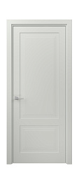 Дверь UN02 silky grey Глухая эмаль Unica Океан