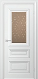 Дверь Ella2 стекло гравировка бронзовое снежный Двери Good