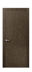 Дверь NR1 Norma european walnut глухая Океан