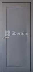Дверь ПДГ105 бархат серый Глухая Soft-Touch Perfecto Uberture