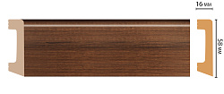 Плинтус окрашенный D234-74 ECO LINE Decomaster