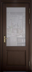 Дверь 40004 Версаль серена светло-серый стекло Uberture