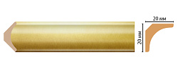 Плинтус потолочный окрашенный D133-374 Decomaster