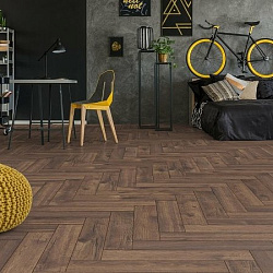 Ламинат HERRINGBONE 8 PRO ДУБ БОРДО ALPINE FLOOR ORIGINAL