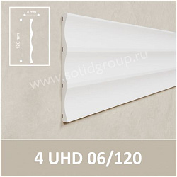 3D Стеновая панель под покраску 4 UHD 06/120 UHD POLYMER Solid