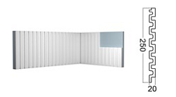 3D Стеновая панель под покраску Kr240SP Konture Paolo Arte