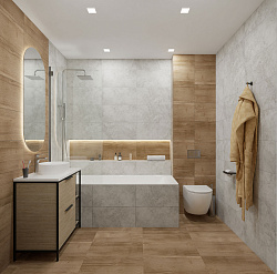 Керамогранит Rapolano серый 6260-0215 GLOBAL TILE