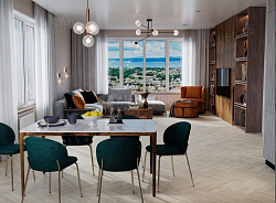 ПВХ-плитка клеевая Radiante Art Parquet LVT TULESNA 1005-401