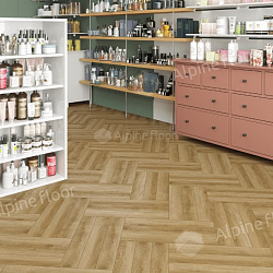Ламинат HERRINGBONE 8 PRO ДУБ ЭЛЬЗАС ALPINE FLOOR ORIGINAL