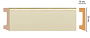 Плинтус окрашенный D234-61 ECO LINE Decomaster