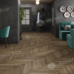 Ламинат Дуб Анжу Herringbone 12 PRO ALPINE FLOOR ORIGINAL LF106-11 NEW