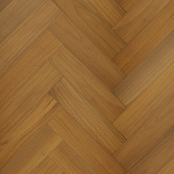 SPC-ламинат замковая Тик Южноамериканский Штучный паркет QUARTZ PARQUET 44-400-71