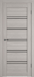 Дверь Atum Pro 28 Stone Oak Стекло черное экошпон Atum Pro  ВФД