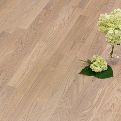 Паркетная доска ДУБ LIVING WHITE MATT Classic POLARWOOD 30112781A4001124